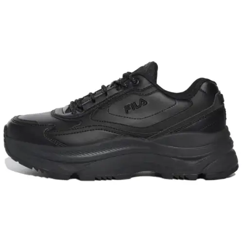 FILA Abrasion Resistant Abrasion Resistant Low top Casual Shoes Unisex Black