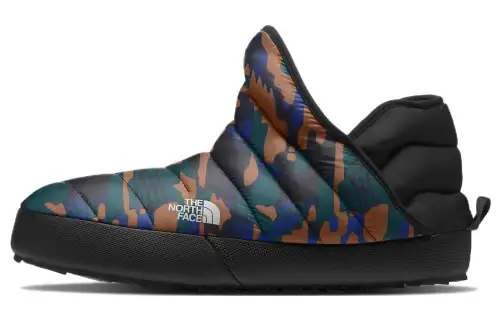 THE NORTH FACE Thermoball Traction Booties 'Camo Blue Black'
