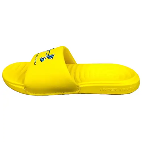 Under Armour Ansa Graphic Abrasion Resistant Slide Slippers Women's Yellow