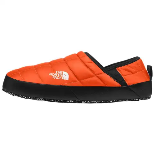 THE NORTH FACE Thermoball Traction Slip Resistant, Abrasion Resistant, Thermal Low top Casual Shoes Men's Orange White