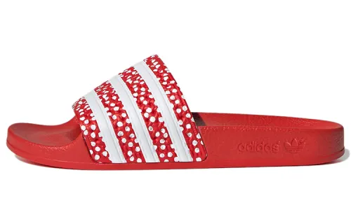 Adidas Wmns Adilette Slide 'Polka - Vivid Red' Women's