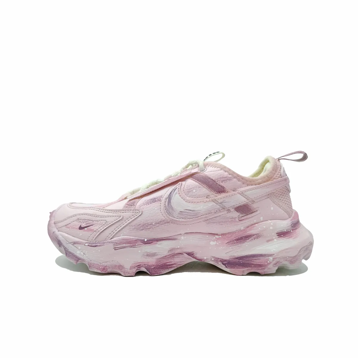 Nike TC 7900 Misty Wild Cherry Blossom Slip Resistant Abrasion Resistant Low top Casual Shoes Women's