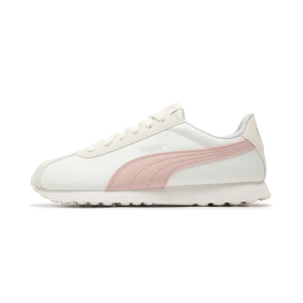 PUMA Turino NL Abrasion Resistant Coverage Low top Casual Shoes Unisex White Pink