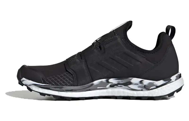Adidas Terrex Agravic Abrasion Resistant Low top Casual Shoes Men's Black Gray