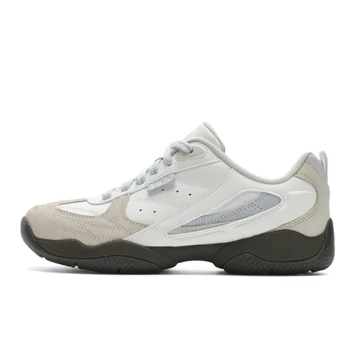 FILA FOUNTAIN Shoes Breathable Low top Casual Shoes Women's Coconut Milk White