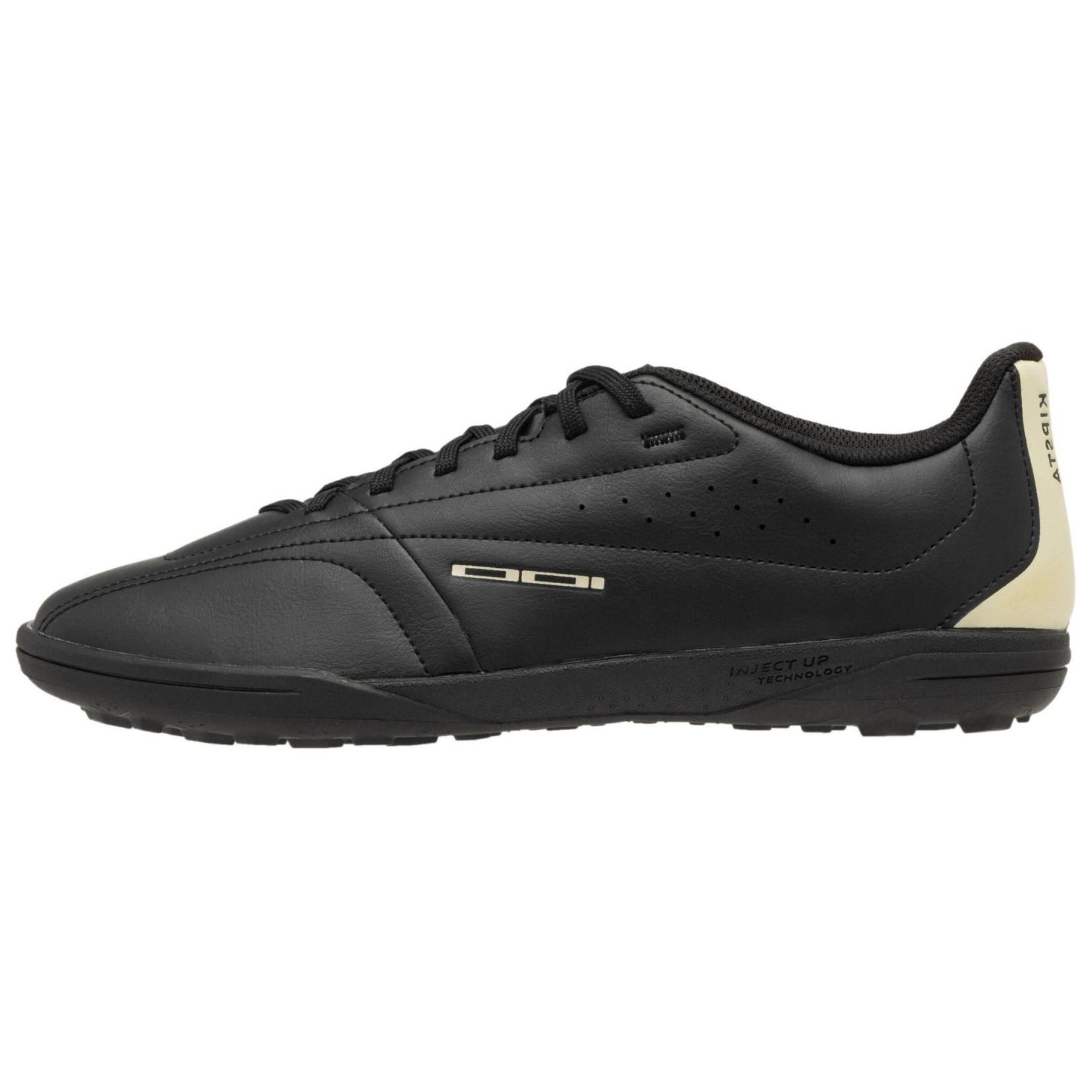 DECATHLON AG Artificial Ground Slip Resistant Abrasion Resistant Soccer Shoes Men’s Black