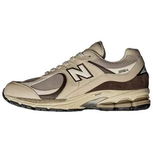BEAUTY&YOUTH x New Balance NB 2002R Low top Casual Shoes Unisex White Brown