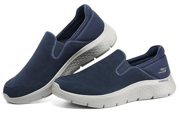 Skechers Go Walk Fle Fabric Low top Casual Shoes Men’s Marine Blue