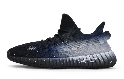 Adidas Originals Yeezy Boost 350 V2 Casual Shoes Unisex Low Top White Blue