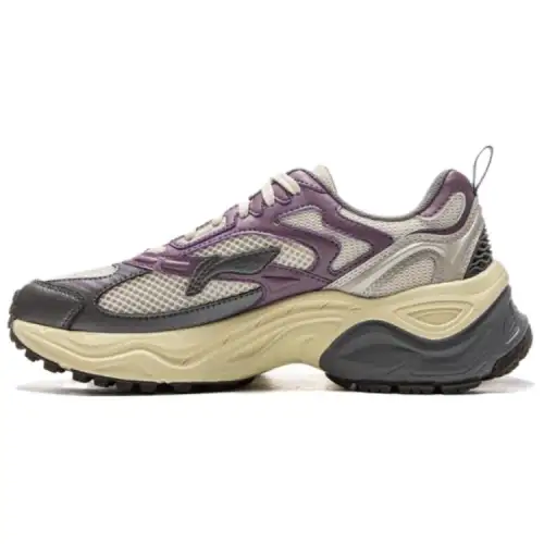 Li Ning Xingji Slip Resistant Cushioning Breathable Slip Resistant Cushioning Breathable Low top Casual Shoes Women's