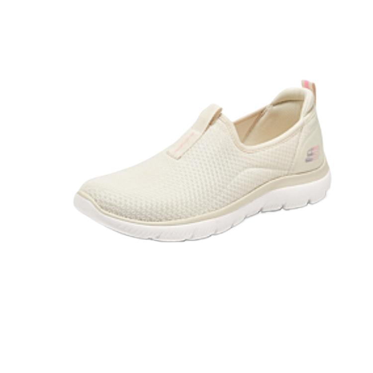 Skechers Sport Abrasion Resistant Low top Casual Shoes Women’s Beige
