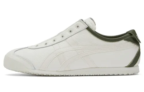 Onitsuka Tiger Mexico 66 Slip On Shoes White Green