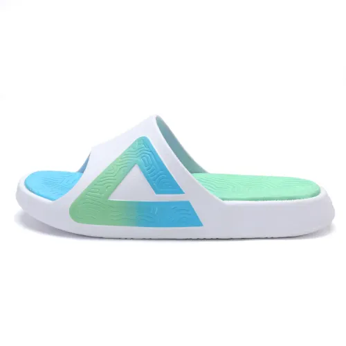 PEAK Tai Ji1.0 Slide Slippers Unisex Blue Green
