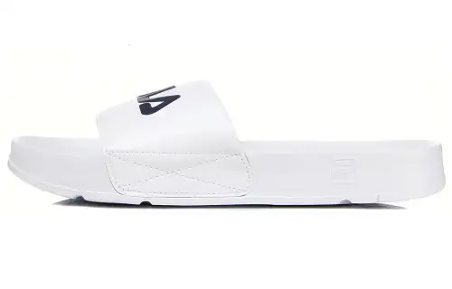 FILA Drifter Minimalistic White Korean Version Slippers