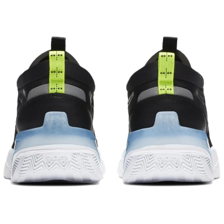 Мужские кроссовки Nike Skyve Max (черно-белые) — Чёрныйбелый — фото 5