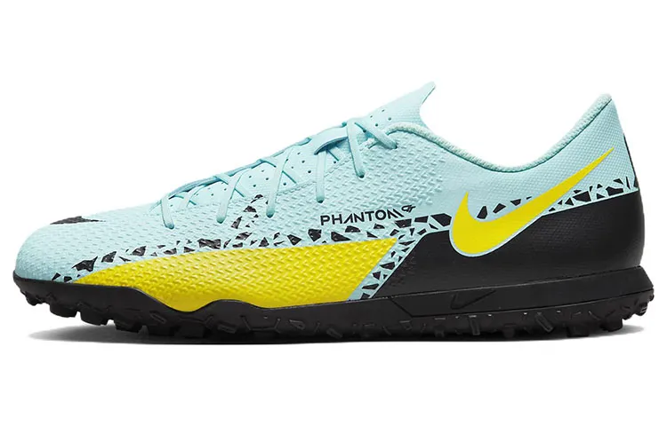 Nike Phantom GT TF Turf Synthetic Leather Cushioning Slip Resistant Abrasion Resistant Coverage Soccer Shoes Men's