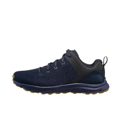 THE NORTH FACE Slip Resistant Abrasion Resistant Low top Casual Shoes Men's Blue
