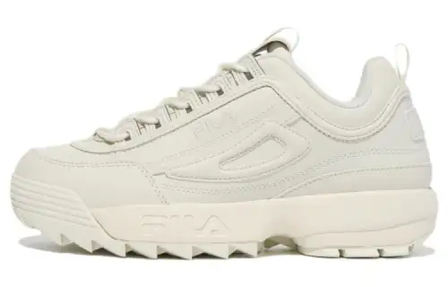 FILA Disruptor 2 1998 Leather Retro Sports Abrasion Resistant Coverage Height Increasing Low top Casual Shoes Unisex