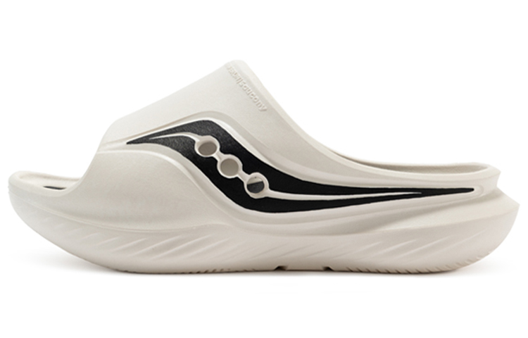 Шлепанцы Saucony Cradle (черно-белые)