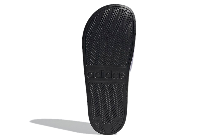 Женские шлепанцы adidas Adilette Shower Slides (черно-фиолетовые) — фото 6