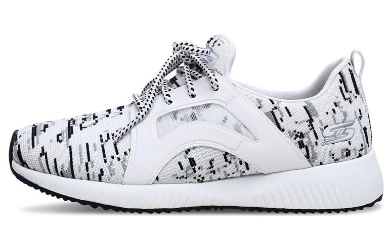 Skechers Bob's Squad Low top Sports Casual Shoes Women's White Black