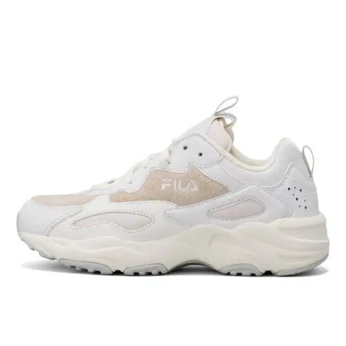 FILA Ray Tracer Abrasion Resistant Low top Casual Shoes Unisex White
