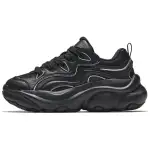 Anta Cute Paw Slip Resistant Abrasion Resistant Low top Casual Shoes Women's Black Silver