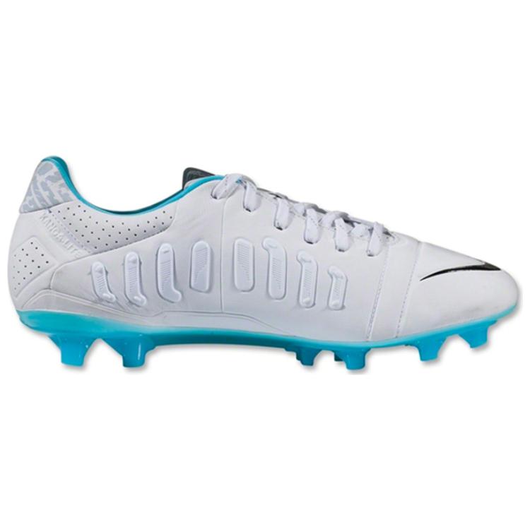 Nike Ctr360 Maestri Natural Grass Slip Resistant Abrasion Resistant Soccer Shoes Unisex White Black Blue