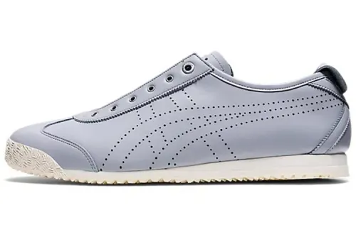 Onitsuka Tiger MEXICO 66 SD Slip on Comfortable Slip Resistant Low top Casual Shoes Unisex Gray