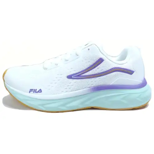 FILA STREAMLINE Cushioning, Wear Resistant Low top Casual Shoes Women's White Purple