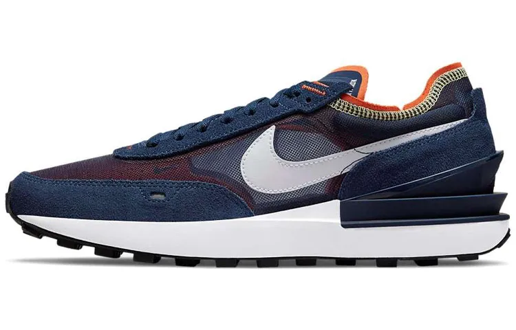Nike Waffle One Midnight Navy Orange Melon Tint