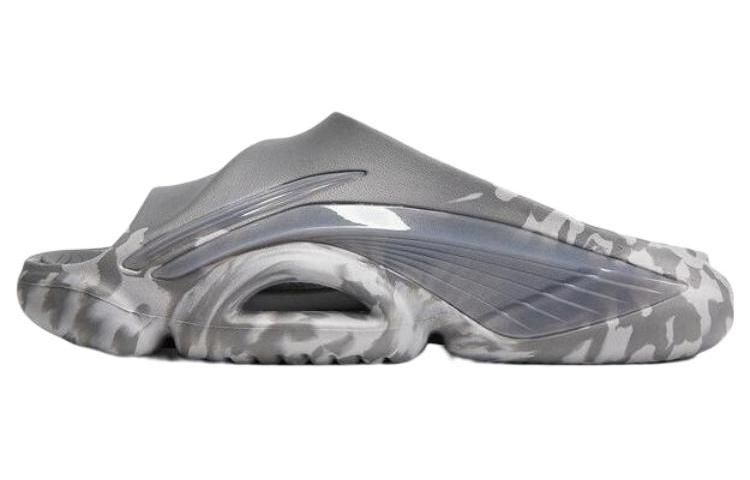 Li Ning BADFIVE Slide Slippers Men's Gray White