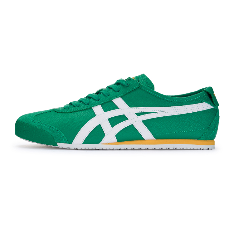 Кеды Onitsuka Tiger MEXICO 66 (зелено-белые)