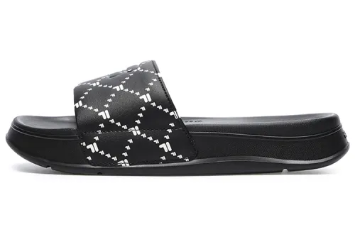 FILA FUSION Como Slippers 'Black White' Women's