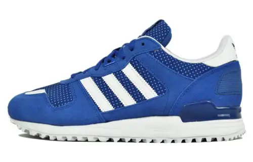 Adidas Originals ZX 700 Cushioning Slip Resistant Abrasion Resistant Low top Casual Shoes Women's Blue