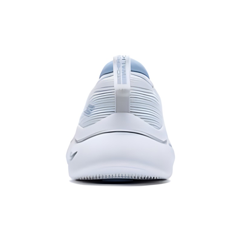 Skechers Mesh, Textile Cushioning Abrasion Resistant Breathable Low top Casual Shoes Women’s White Blue