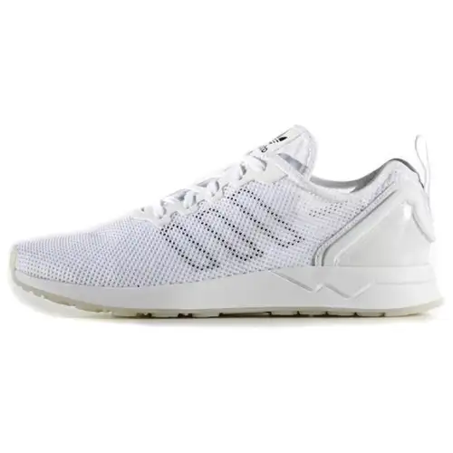 Adidas Originals ZX Flu Slip Resistant Abrasion Resistant Low top Casual Shoes Unisex White