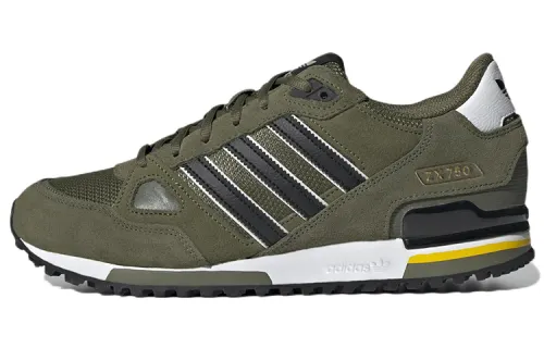 Adidas Originals ZX 750 Casual Shoes Men's Low Top Army Green