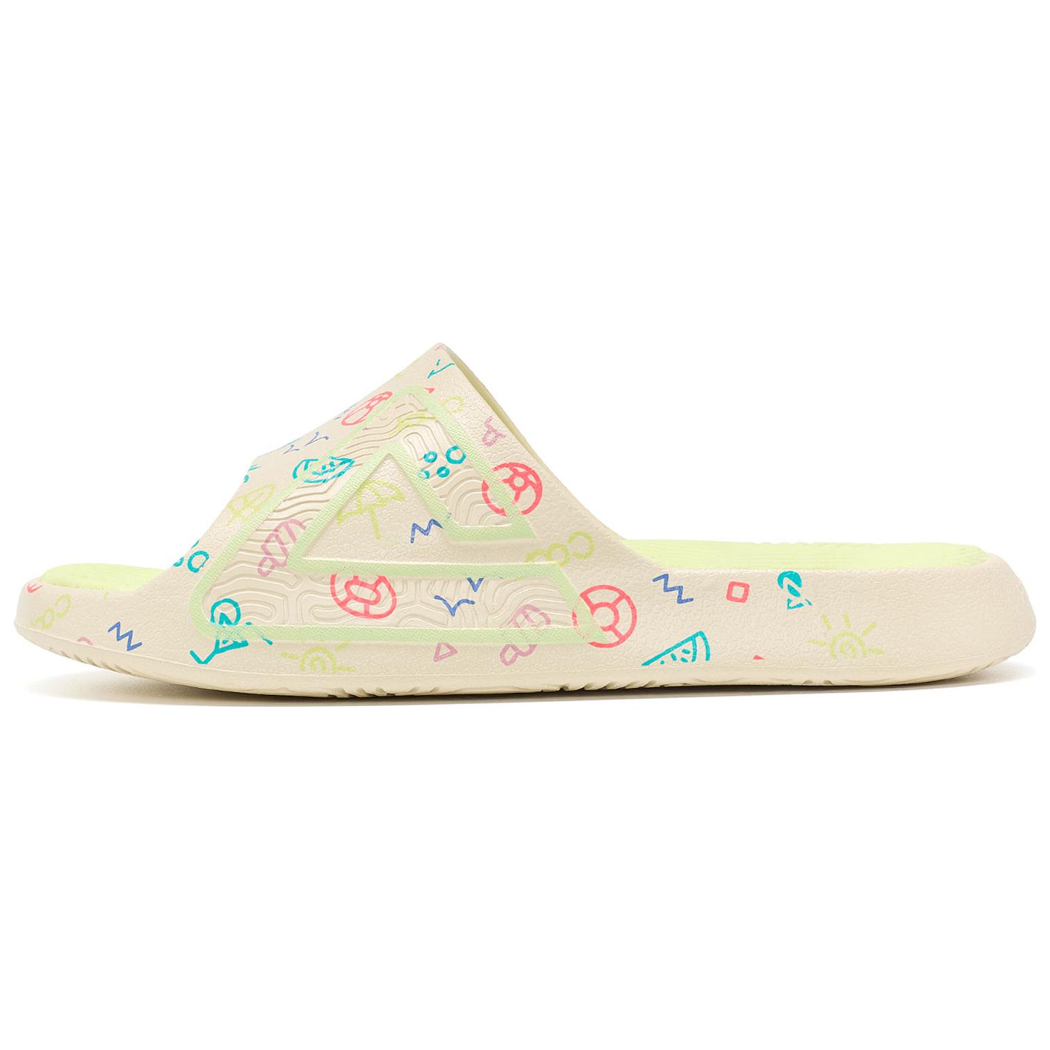 PEAK Statistic Sandals Slide Slippers Women's Bean Khaki