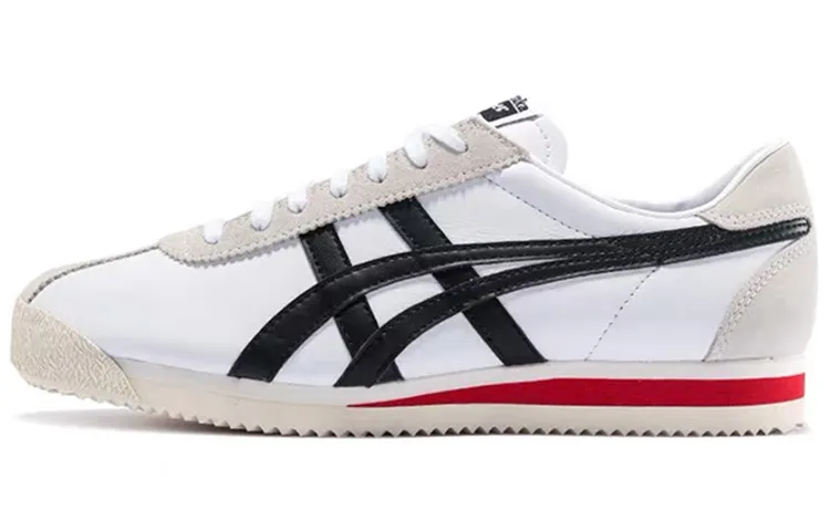 Onitsuka Tiger Corsair Cushioning Support Low top Casual Shoes Unisex White Black