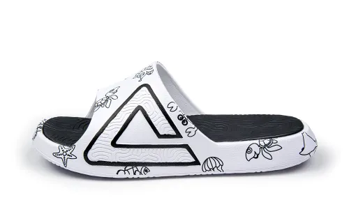 SANSHALVHAIGUILISHA x PEAK Surfing The Big Triangle 2.0 Slip Resistant Abrasion Resistant Slide Slippers Unisex