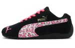 PUMA Speedcat Slip Resistant, Abrasion Resistant, Lightweight Low top Casual Shoes Unisex Black Pink