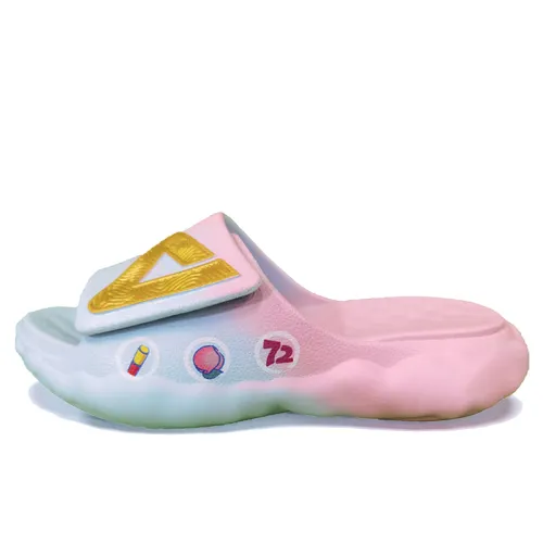 QITIANDASHENG x PEAK Slide Slippers Men's Blue Pink