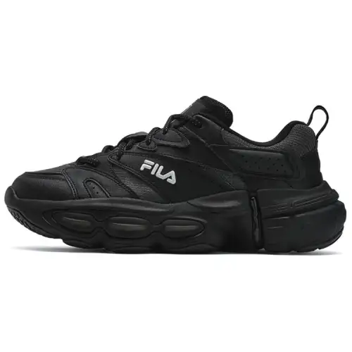 FILA ET Abrasion Resistant Low top Casual Shoes Men's Black