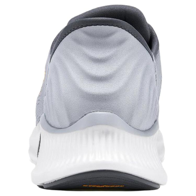Skechers MEN’S GO WALK Low top Casual Shoes Men’s Gray White Orange
