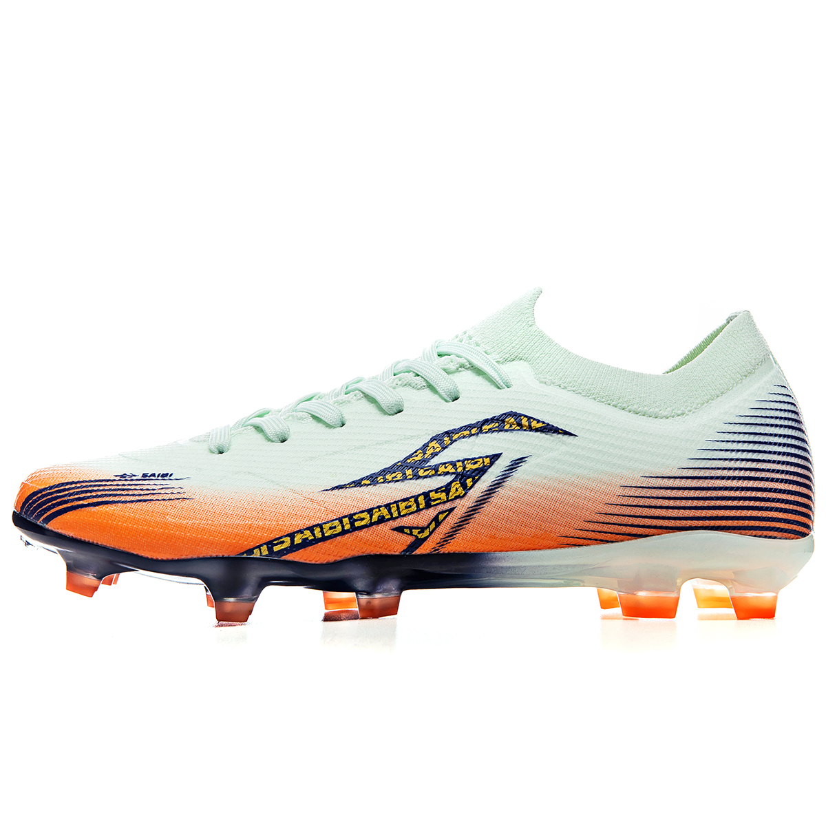 Saibi AG Artificial Ground FG Firm Ground Fabric Soccer Shoes Unisex