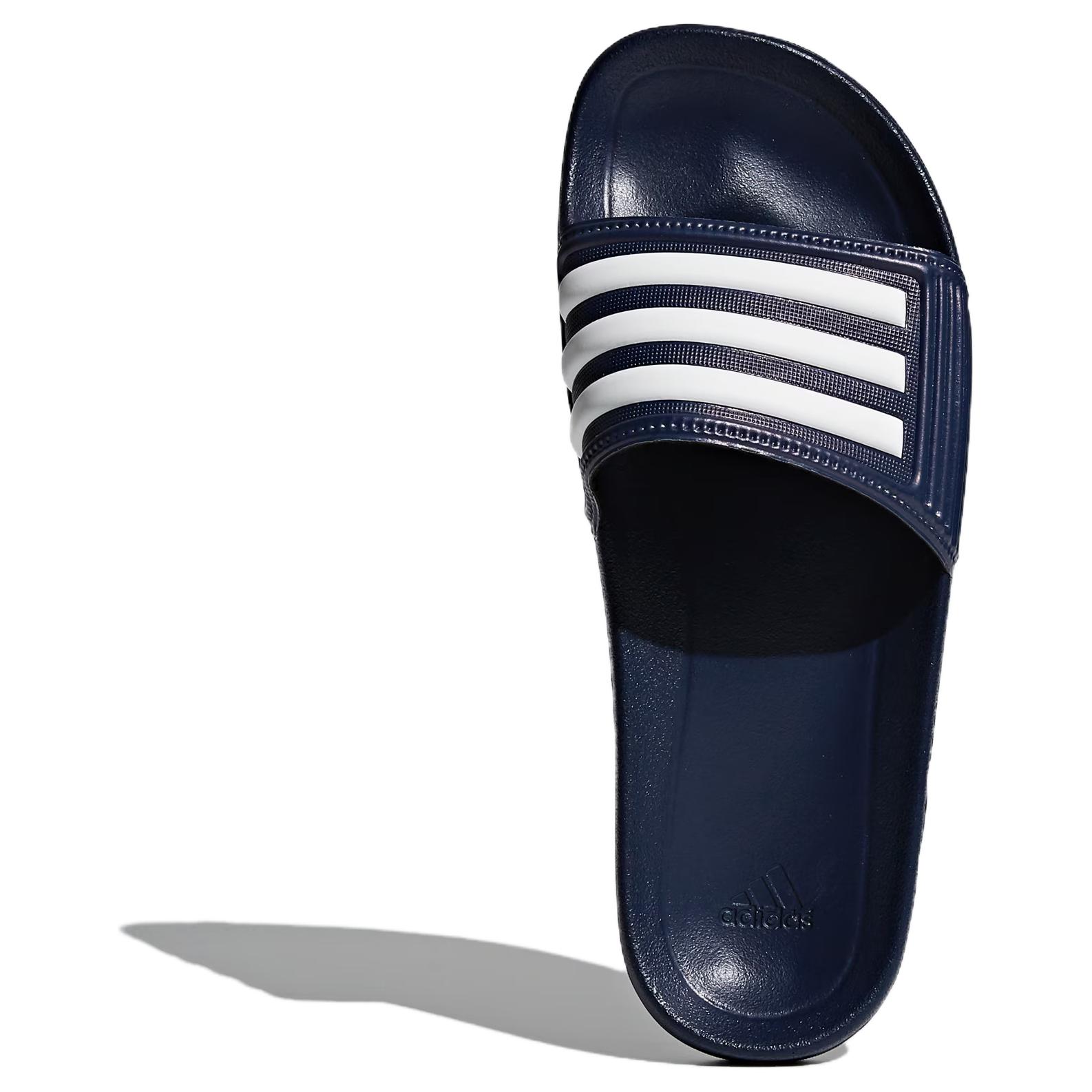 Мужские шлепанцы adidas Phaoxo (синие) — 学院藏青蓝/白色 — фото 4