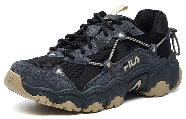 Женские кроссовки Fila Fusion (черные) — фото 2