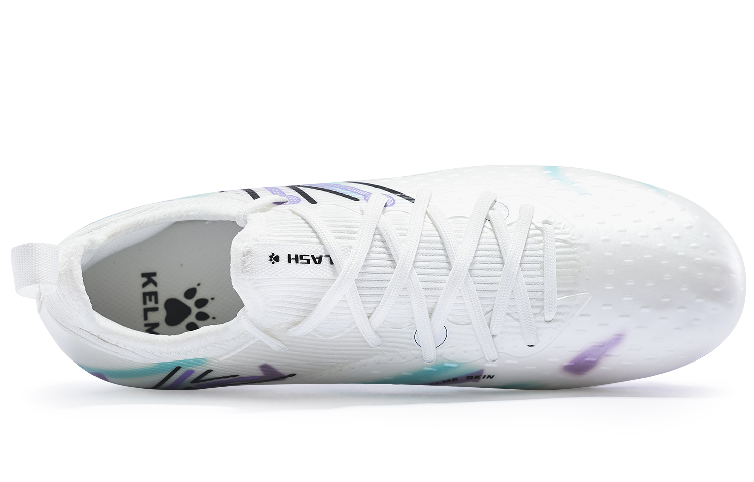 KELME Quick Spark 5.0 MG Multi Ground Soccer Shoes Men’s White Multicolor