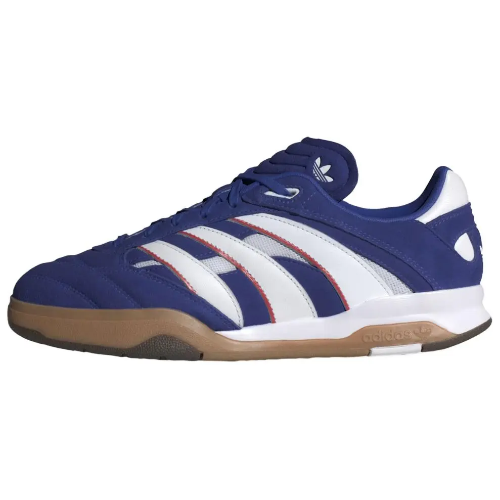 Adidas Originals PREDATOR MUNDIAL Leather Low top Casual Shoes Men's Blue White Red
